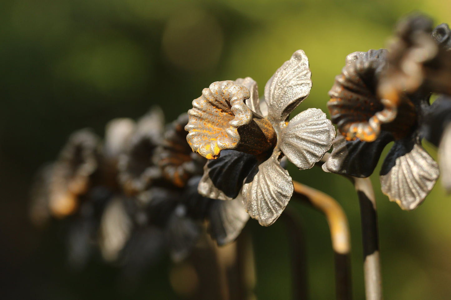 Rusty Daffodil Plant Stake / Plant Support